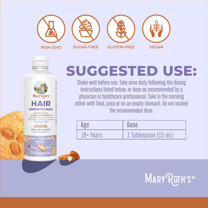 Thicker Hair + Smoother Skin– Biotin 10,000mcg + Plant Extracts